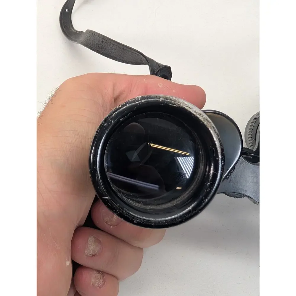 Vintage Focal 7x35 Binoculars Japan Special Coated Field 7° Kresge Detroit Strap